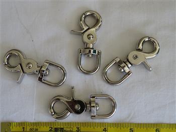 Trigger Snap Hook - Silver 15mm - Cams Cords