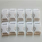 White Buckles - 15mm - Cams Cords