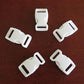White Buckles - 15mm - Cams Cords