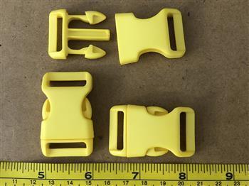 Yellow Buckles - 15mm - Cams Cords