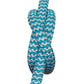 Zig Zag -Aqua-White - 14mm - Cams Cords