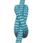 Zig Zag - Aqua-White halter - 6mm - Cams Cords