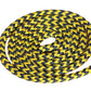 Zig Zag - Black-Yellow halter - 6mm - Cams Cords