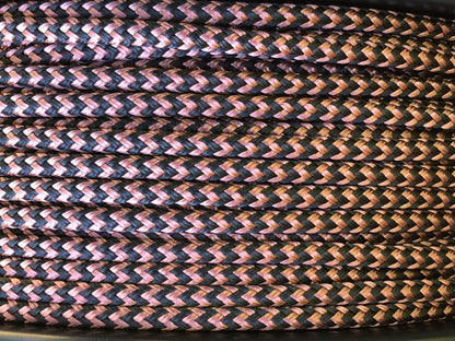 Zig Zag - Brown-Black halter - 6mm * - Cams Cords