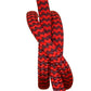 Zig Zag - Burgundy-Red halter - 8mm * - Cams Cords