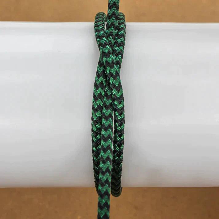 Zig Zag - Green-Black halter - 6mm * - Cams Cords