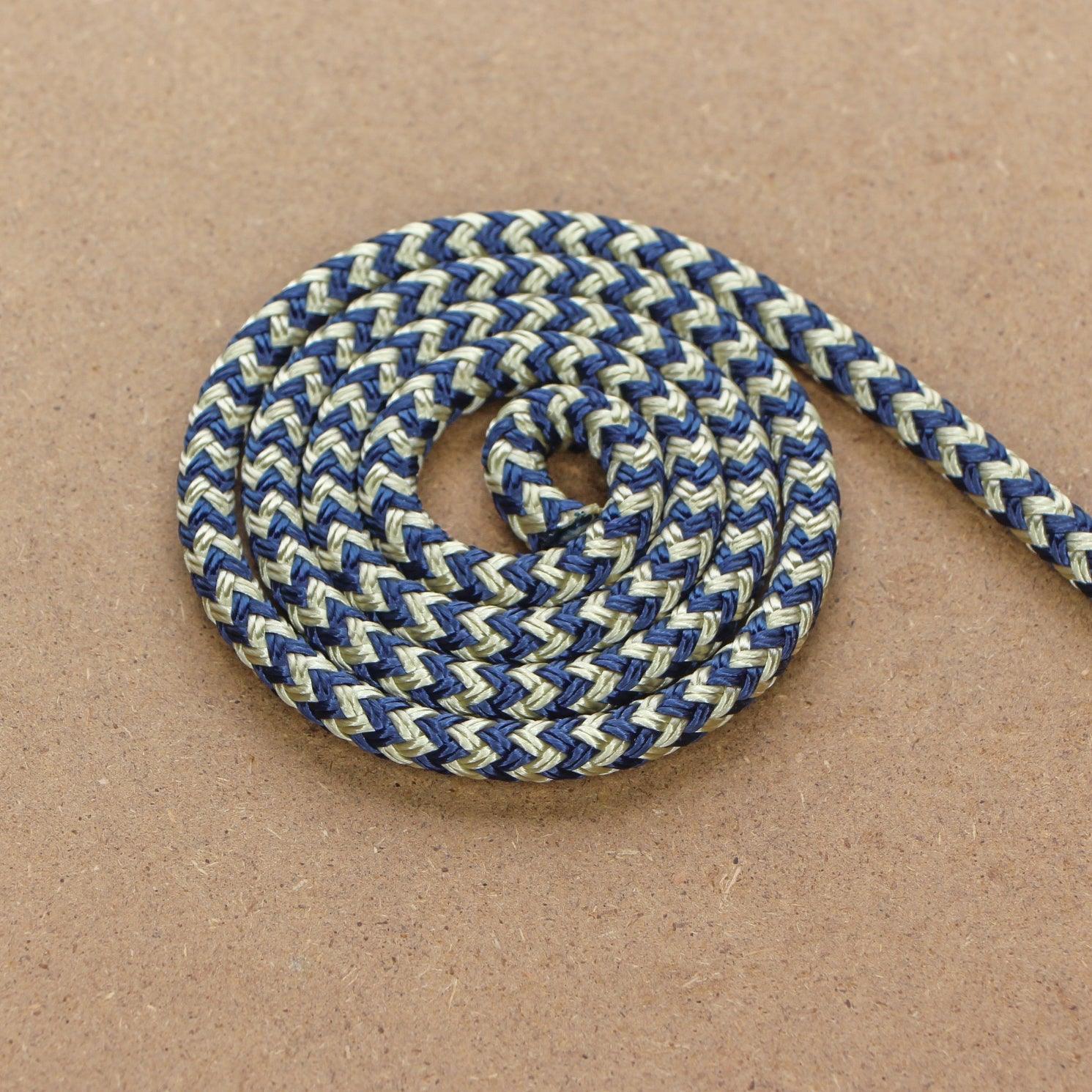 Zig Zag -Navy-Beige - 10mm* - Cams Cords