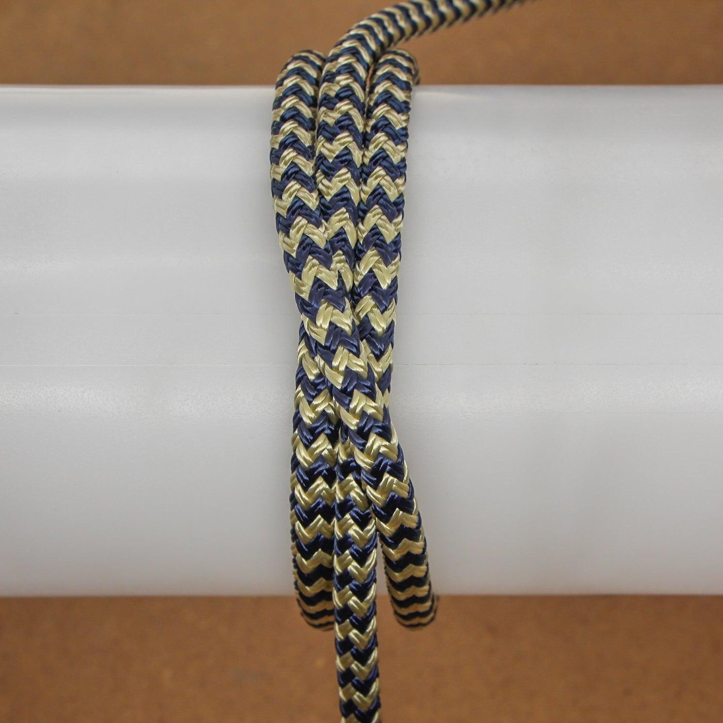 Zig Zag -Navy-Beige - 10mm* - Cams Cords