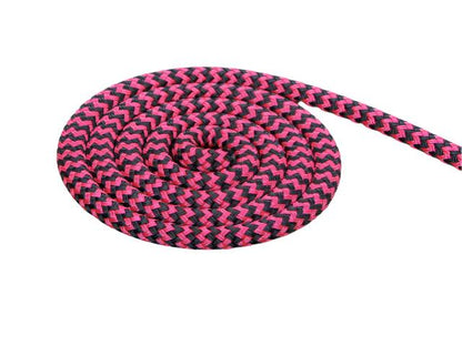 Zig Zag -Pink-Black - 10mm - Cams Cords