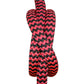 Zig Zag - Pink-Black halter - 6mm - Cams Cords