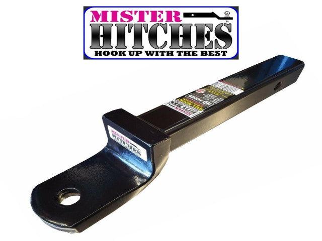 MISTER HITCHES - Ball Mount Hitch Extended | Long Reach Tow Bar Tongue (Heavy Duty) (MH002LSHD)
