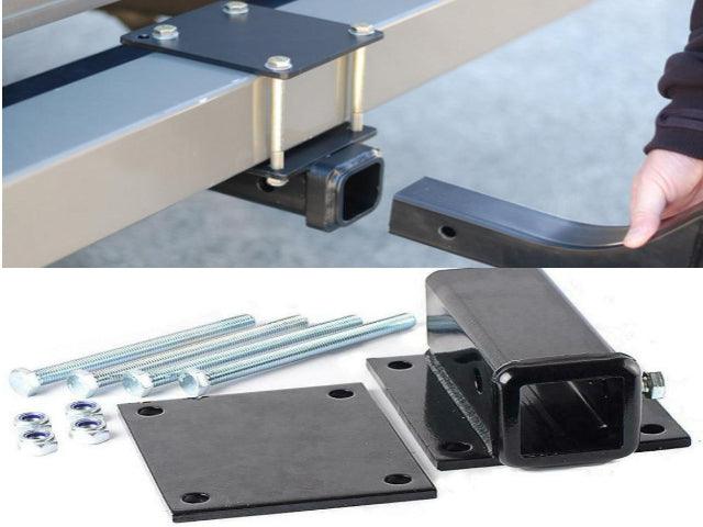 MISTER HITCHES RV Bumper Receiver Hitch Caravan Bike Carrier MHRVBH2 Cams Cords