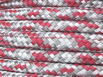 Appaloosa - Pink-Silver-White Halter - 8mm - Cams Cords