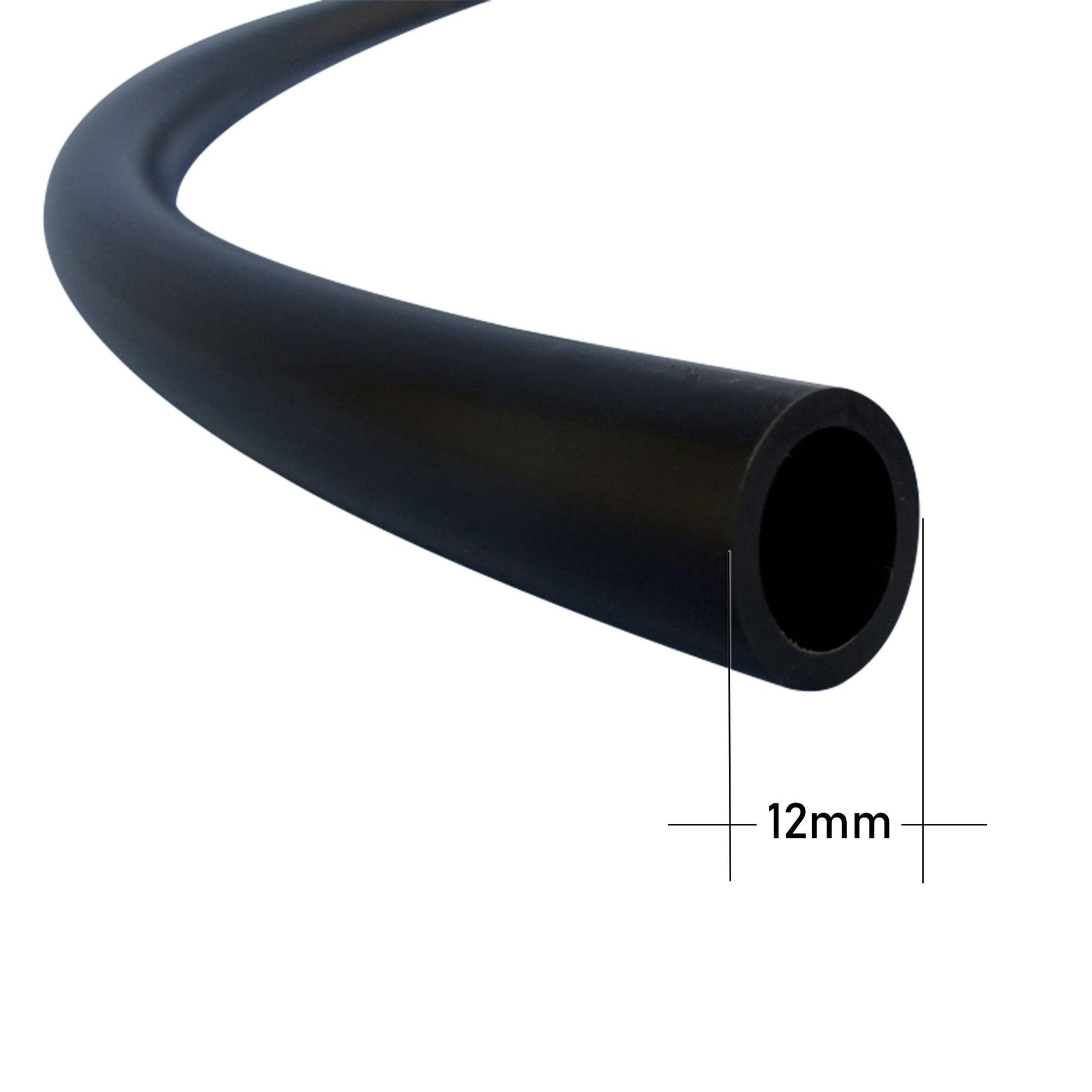 JOHN GUEST 12mm Black Tube - Caravan & RV Water Plumbing Pipe | 10m Coil - free Delivery - Cams Cords