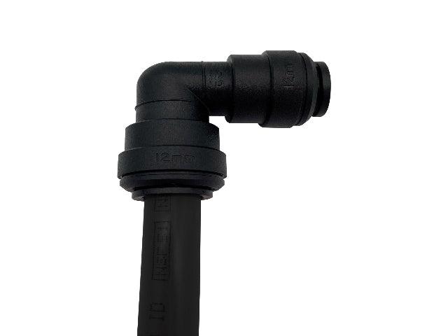 JOHN GUEST 12mm Black Tube - Caravan & RV Water Plumbing Pipe | 10m Coil - free Delivery - Cams Cords