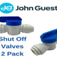 JOHN GUEST 12mm Shut Off Valve Two Pack - Free Delivery - Cams Cords