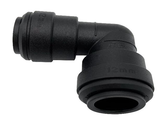 John Guest Speed Fit 12mm x 90 Degree Elbow Connector Twin Pack with FREE Delivery - Cams Cords