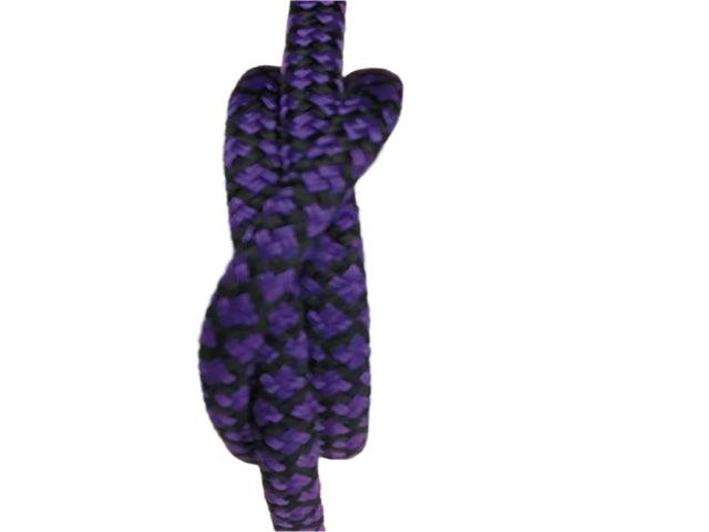 Lattice - Purple-Black halter - 8mm - Cams Cords