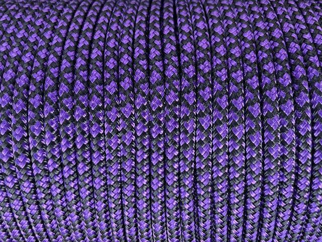Lattice - Purple-Black halter - 8mm - Cams Cords