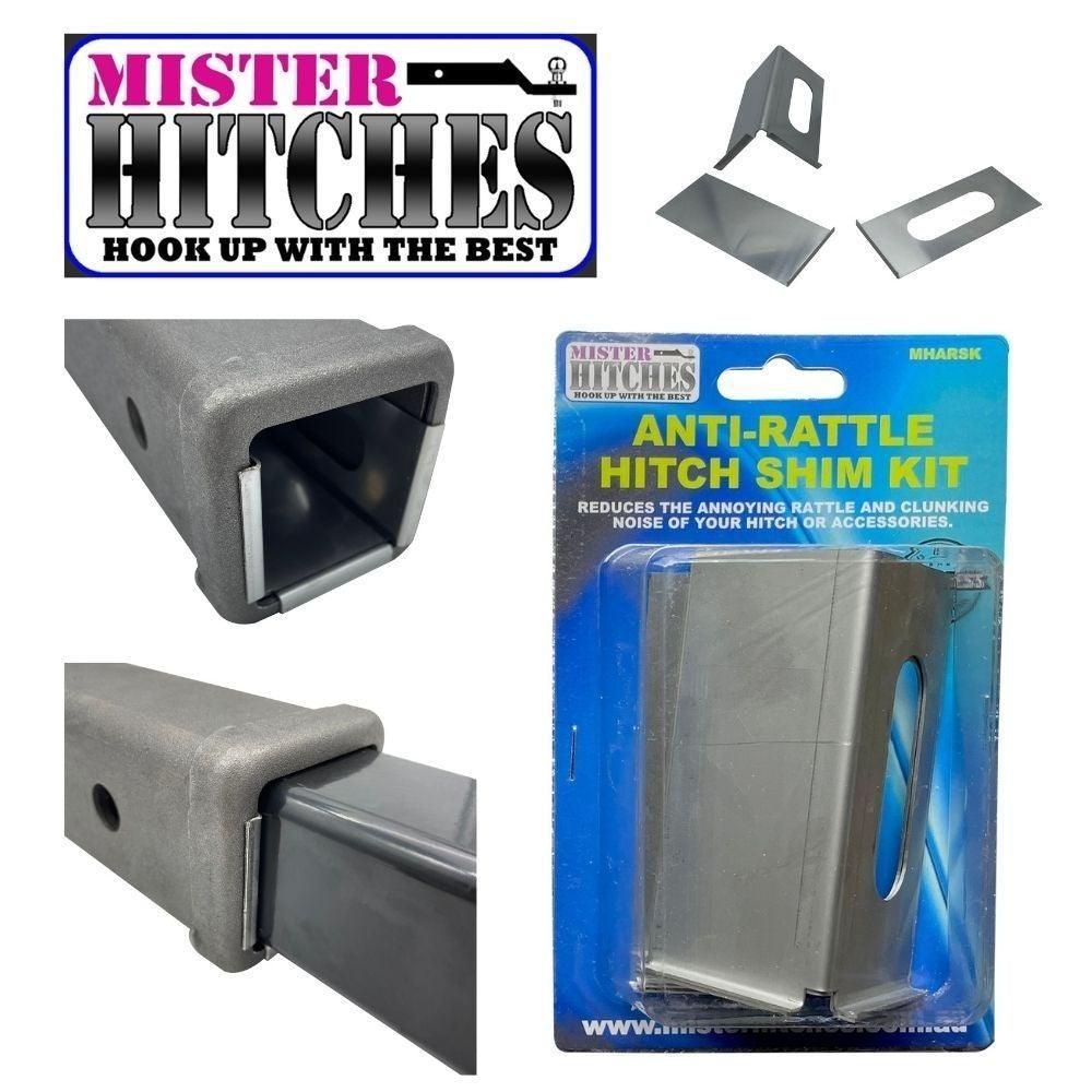 Mister Hitches - Anti Rattle Hitch Shim Kit - Cams Cords