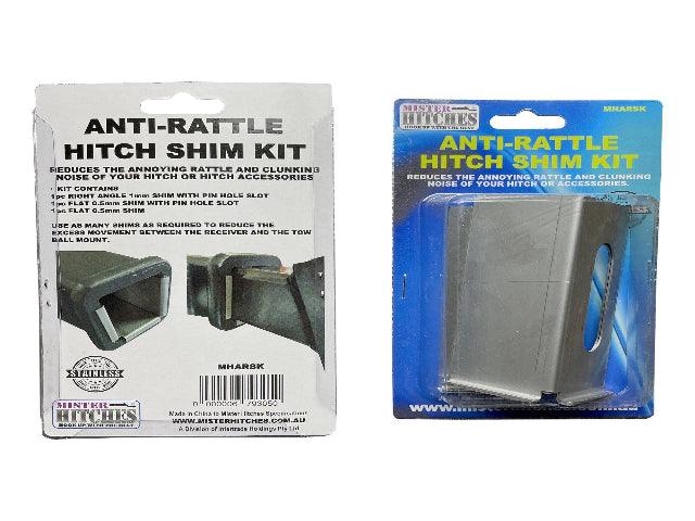 Mister Hitches - Anti Rattle Hitch Shim Kit - Cams Cords